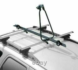 4x Cycle Carrier Roof Mounted, Bike Rack, Upright Bike Carrier, Fits To Roof Rack