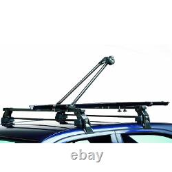 4x Cycle Carrier Roof Mounted, Bike Rack, Upright Bike Carrier, Fits To Roof Rack