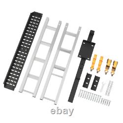 500LBS Hitch-Mounted Motorcycle Carrier with Ramp for Dirt Bikes