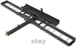 500 Lbs Heavy Duty Motorcycle Dirt Bike Scooter Carrier Hitch Rack Hauler Traile