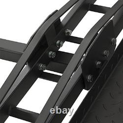 500 Lbs Heavy Duty Motorcycle Dirt Bike Scooter Carrier Hitch Rack Hauler Traile