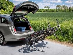 60KG Foldable 2 Bike Electric Rack TowBar E-Bike Carrier Tilt E-MARK taillight