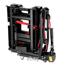 60KG Foldable 2 Bike Electric Rack TowBar E-Bike Carrier Tilt E-MARK taillight