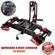 60KG Foldable E-Bike Bicycle Carrier Electric 2 Bike Rear Rack E-Mark Taillight