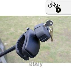 AHIRO2 Towbar Mounted 2 Bike Rack Cycle Carrier Tilting Theft Protection 7 pin