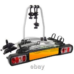 AUTOC-19 Car 4x4 Rear Towbar Tow Ball Mount 3 Cycle Bike Platform Rack Carrier