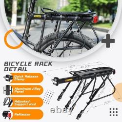 Adjustable Bicycle Carrier Rack with 310 LB Capacity Safe & Reliable Transport