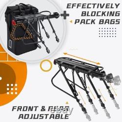 Adjustable Bicycle Carrier Rack with 310 LB Capacity Safe & Reliable Transport
