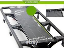 Adjustable Bicycle Carrier Rack with 310 LB Capacity Safe & Reliable Transport