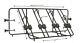 Advantage BedRack 4 Bike Truck Bed Rack Carrier NEW Pick Up