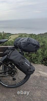 Aeroe Spider Universal Pannier Rack With Dry Bags bike packing touring bike MTB