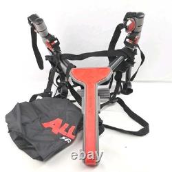 Allen Sports Compact Trunk SUV Bike Rack 2 Bike Carrier With Straps And Manual