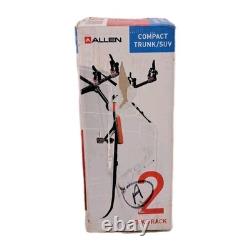 Allen Sports Compact Trunk SUV Bike Rack 2 Bike Carrier With Straps And Manual