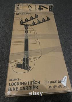 Allen Sports Deluxe 542QR 4 Bike Quick Release Towbar Bicycle Carrier