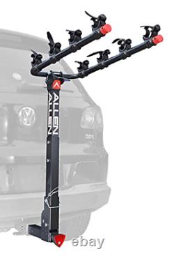 Allen Sports Deluxe Locking Quick Release 4-Bike Carrier for 2 Hitch