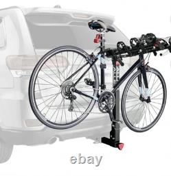 Allen Sports Deluxe Locking Quick Secure Tie 4-Bike Carrier For 2 Hitch 640QR