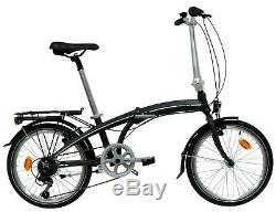 Aluminium Folding Bike 20 Wheels, Mudguard, Kickstand& Rear Carrier