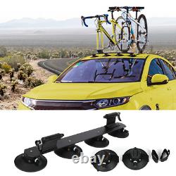 Aluminum Bike Bicycle Car Roof Rack Carrier Suction Roof-Top Car SUV Roof Rack
