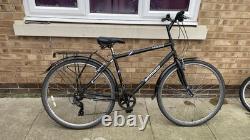 Ammaco 28 inches Wheels hybrid bicycle city's bike Knick stand, rack / carrier