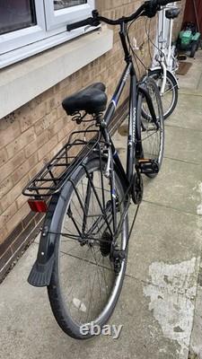 Ammaco 28 inches Wheels hybrid bicycle city's bike Knick stand, rack / carrier