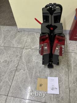 Anti-Theft Electric 2 Bike Rack Foldable E-Bike Tow Ball Carrier with Taillight