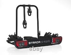 Atera Rear Carrier Bike Carrier Strada Black for 2 Bikes E-Bike
