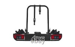 Atera Rear Carrier Bike Carrier Strada Black for 2 Bikes E-Bike