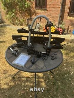 Audi Branded Towbar Mounted 3 Cycle Carrier In Very Good Condition, Rarely Used
