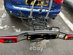 Audi Foldable Tow Bar Cycle Carrier For 2 Bikes Genuine Audi With Storage Bag
