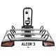 BATM033 Alcor 3 Cycle Carrier Bike Rack Towing Ball 3 Bicycle Capacity By Menabo