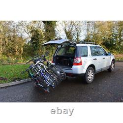 BC3024 Cycle Carrier Bike Rack Tow Ball Mounted 4 Bicycle Capacity By Maypole