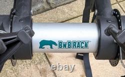 BNB Aerorack S Bike Carrier Boot Mounted 3 x Cycle Trunk Rack VGC RRP £200 BN'B