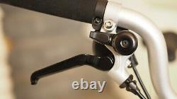 BROMPTON FOLDING BIKE R6U mudguards & Brompton carrier, RAW LACQUER 6 speed