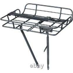 Basil Portland Bicycle Cycle Bike Front Carrier Matt Black One Size