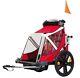 Bellelli B-Travel B Taxi Children Kids Bike Cycle Trailer Carrier Double Red