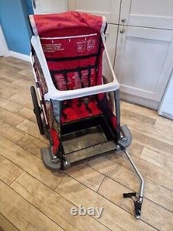 Bellelli B-Travel B Taxi Children Kids Bike Cycle Trailer Carrier Double Red