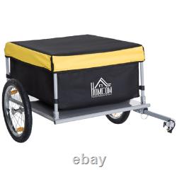 Bicycle Bike Cargo Wagon Trailer Cart Carrier Shopping Yellow and Black