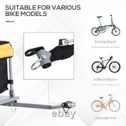 Bicycle Bike Cargo Wagon Trailer Cart Carrier Shopping Yellow and Black