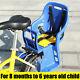 Bicycle Kids Child Back Baby Seat Bike Carrier with Handrail 25kg Max