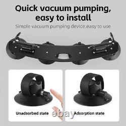 Bicycle Suction Cup Rooftop Rack Car Roof Vacuum Bike Rack Carrier For Two Bikes