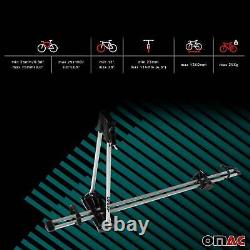Bicycle carrier M-style bicycle holder car roof base rack for bicycles up to 25 kg