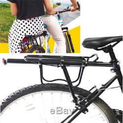 Bike Bicycle Quick Release Luggage Seat Post Pannier Carrier Rear Rack Fender