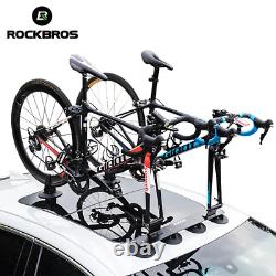 Bike Bicycle Rack Suction Roof-Top Bike Car Racks Carrier Quick Install Bike Roo