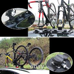 Bike Car Roof Rack Bike Carrier Rack Holder Suction Cups For 2pcs Bikes s E3L6