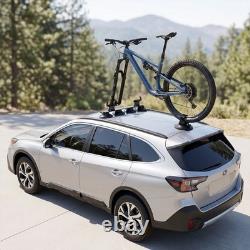 Bike Car Roof Rack Carrier Suction Roof-top Secure Holder Quick Release, Black