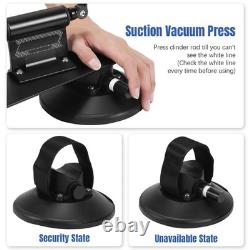 Bike Car Roof Rack Carrier Suction Roof-top Secure Holder Quick Release, Black