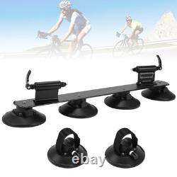 Bike Car Roof Rack Carrier Suction Roof-top Secure Holder Quick Release, Black