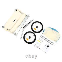 Bike Cargo Trailer Bicycle Tag Along Attachment Foldable Luggage Storage Carrier
