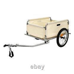 Bike Cargo Trailer Bicycle Tag Along Attachment Foldable Luggage Storage Carrier