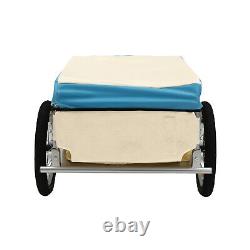 Bike Cargo Trailer Bicycle Tag Along Attachment Foldable Luggage Storage Carrier